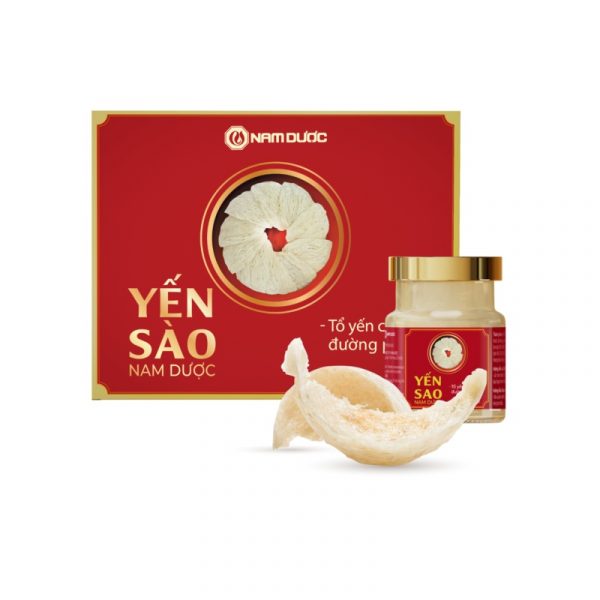 Xách yến chưng đường phèn Nam Dược set 6 hũ