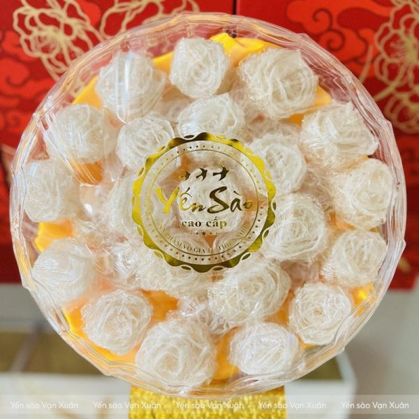 Tổ yến tinh chế sợi hoa hồng hộp 50gr - 100gr