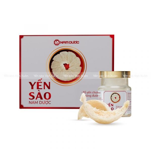 Set 6 hũ yến chưng không đường của Nam Dược