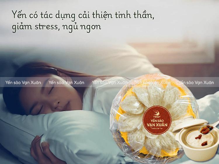 Yến sào giúp cải thiện giấc ngủ cho phụ nữ