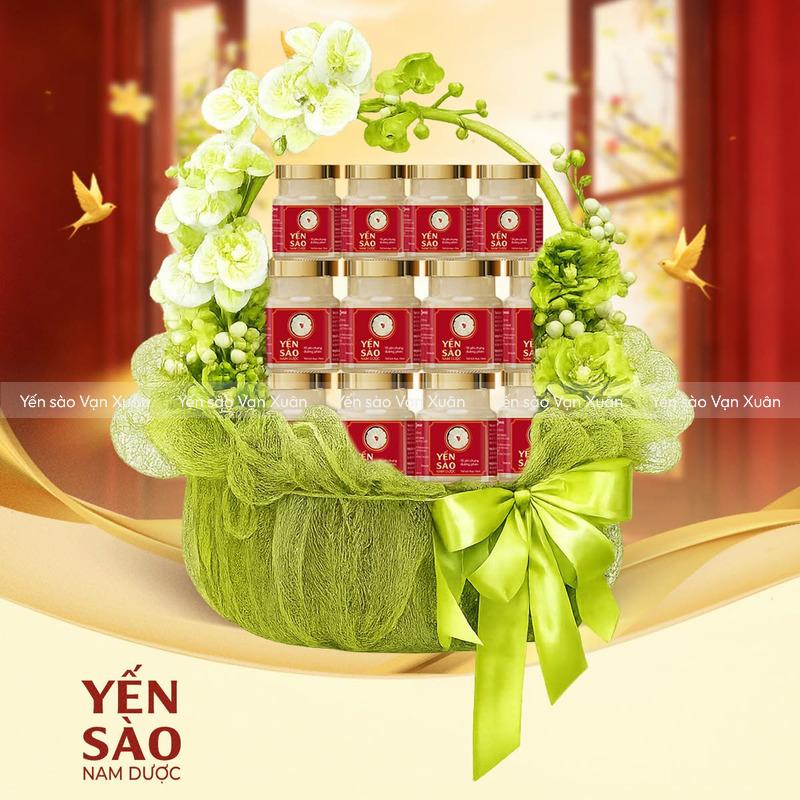 Tổ yến chưng đường phèn Nam Dược 30% yến 1 Yến chưng sẵn cũng là xách quà tặng sức khoẻ ý nghĩa cho nhiều dịp khác nhau