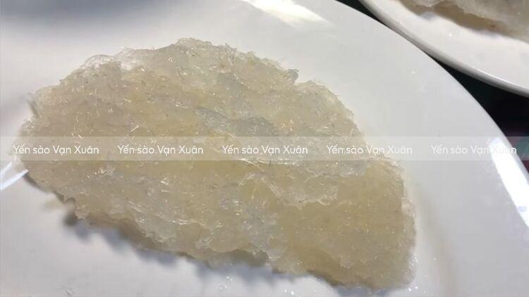 Yến sau khi ngâm cần chưng ngay 
