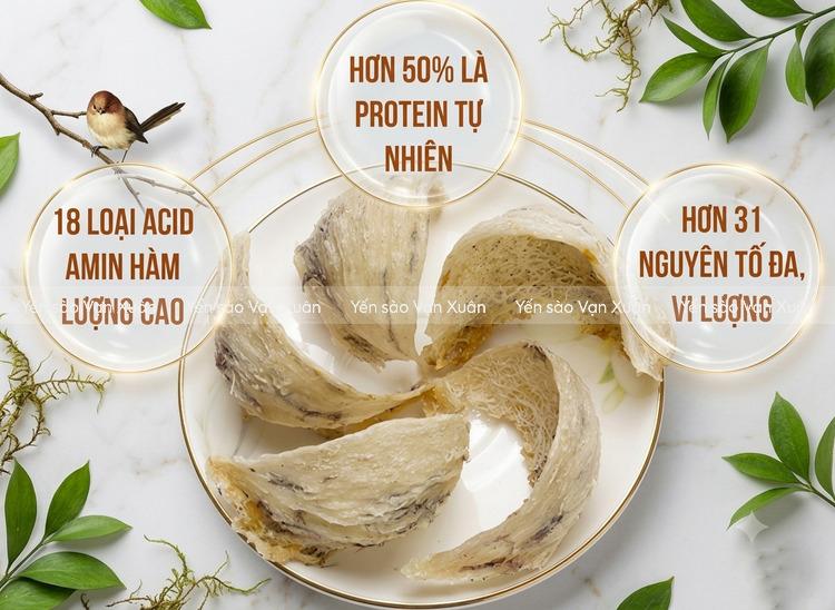 Yến thô AB là gì? Có tốt không? Cách phân biệt với các loại yến thô khác 16 Yến thô AB có hàm lượng chất dinh dưỡng như tổ yến bình thường