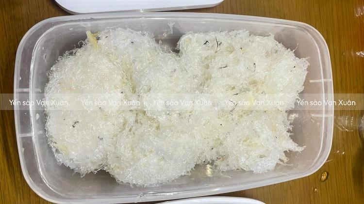 Nhặt lông yến không sạch thưởng chỉ ảnh hưởng tới hương vị và cảm nhận