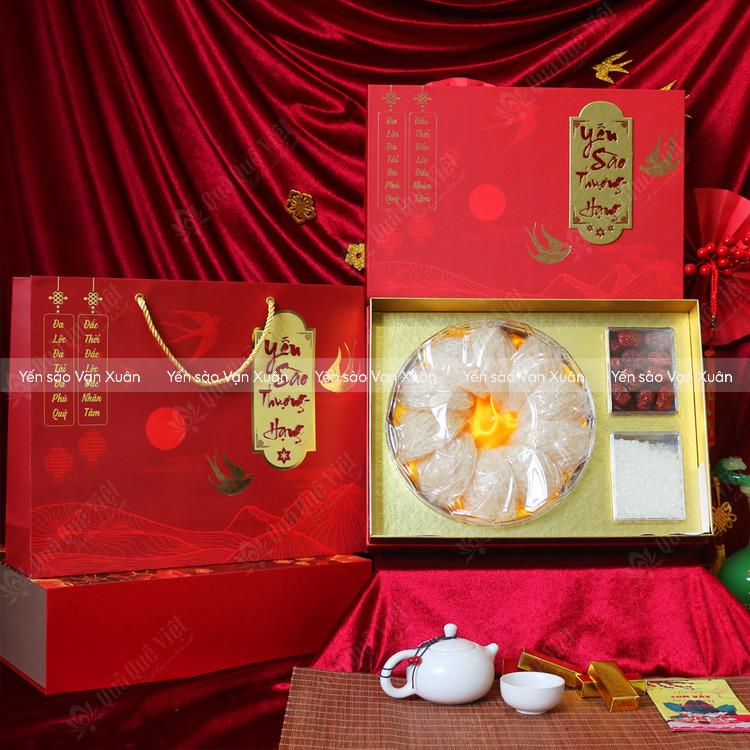 Top yến sào thăm người bệnh ý nghĩa - Cách chọn yến cho người ốm phù hợp 14 Hộp quà thăm bệnh yến tinh chế được đóng gói chỉn chu
